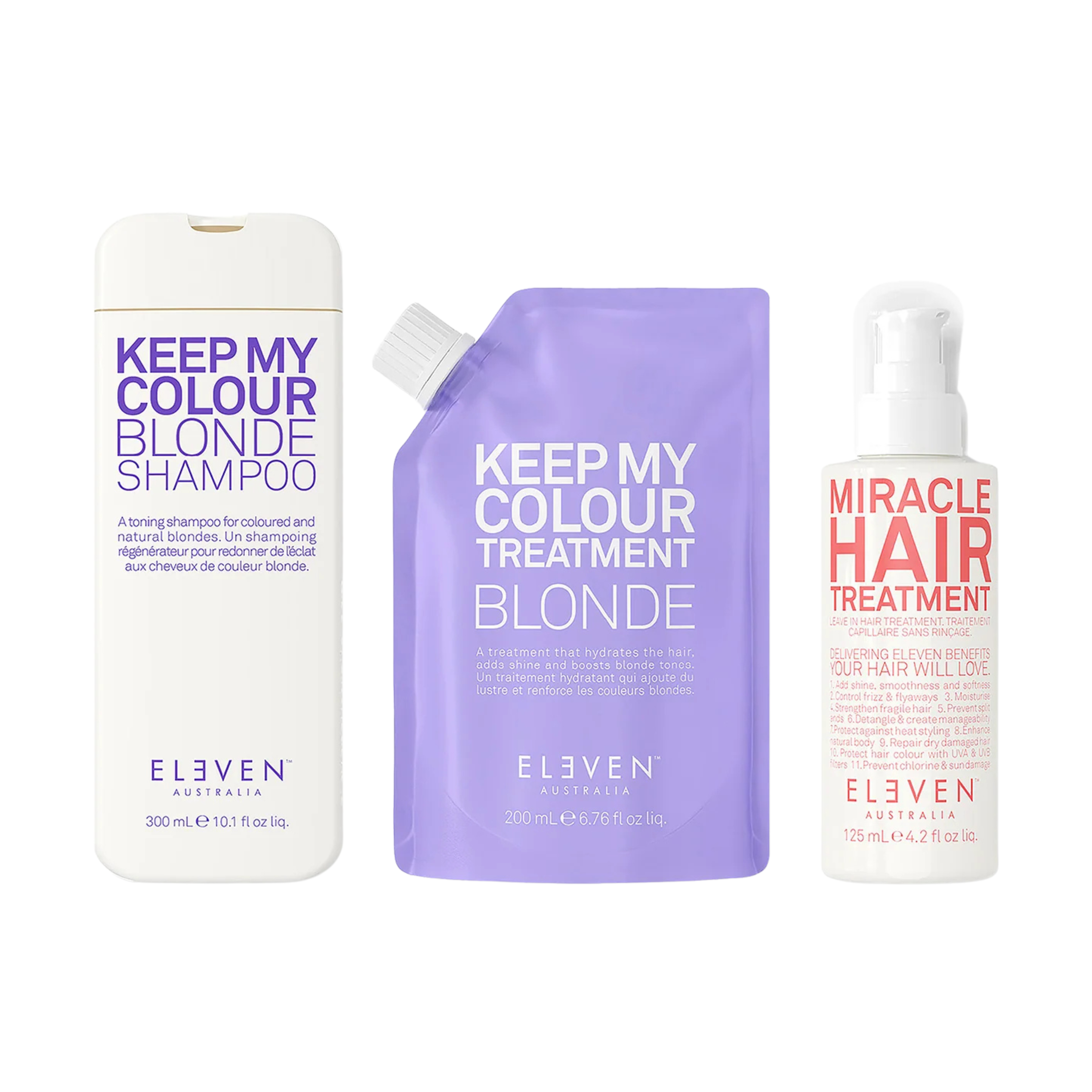 Blonde Trio Holiday Set