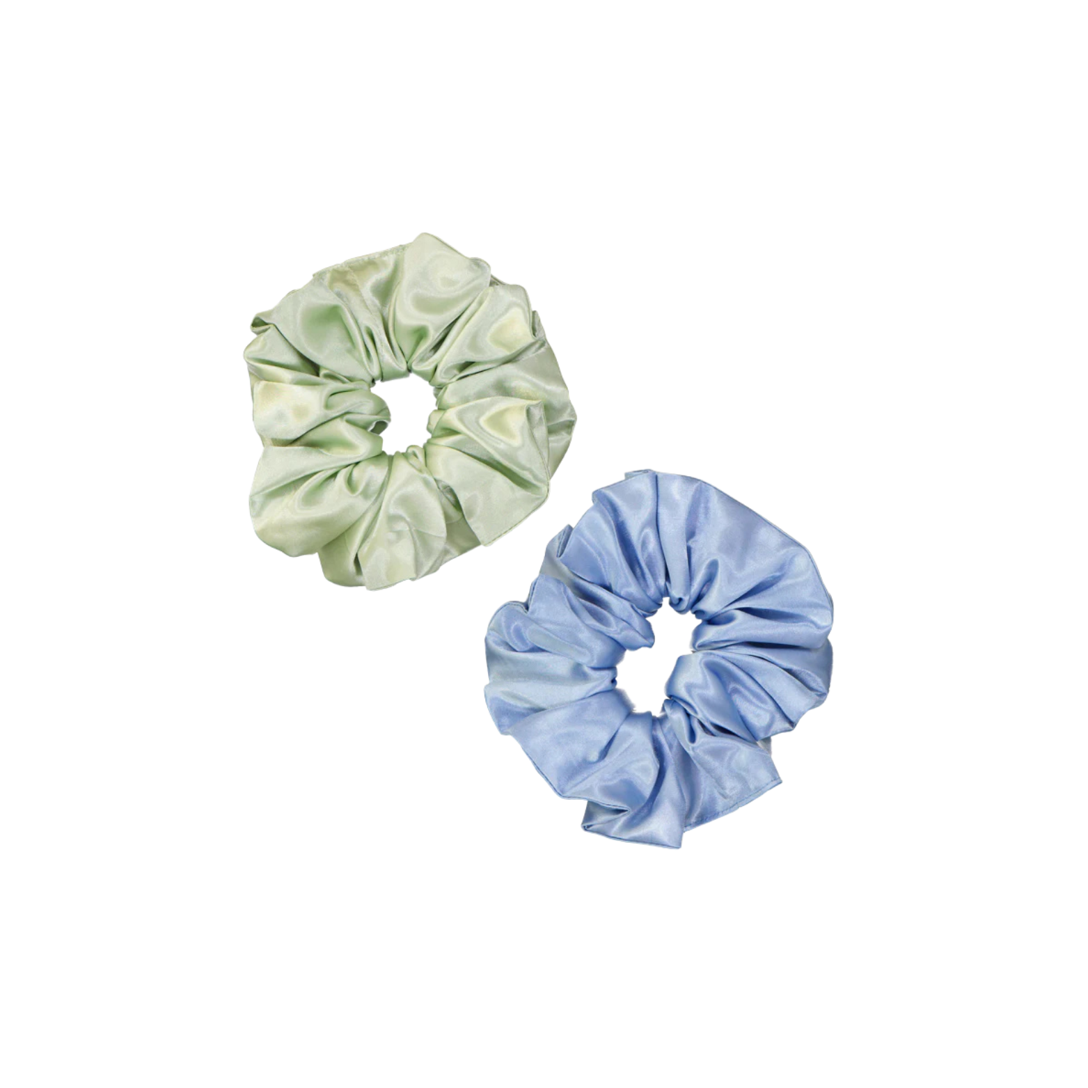 Satin Scrunchies 2-Pack
